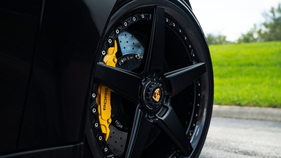Porsche 991.1 Turbo S | Black | on ANRKY RS5.3C | Satin Black