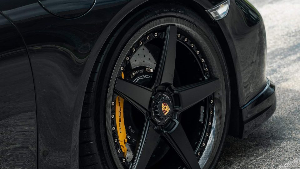 Porsche 991.1 Turbo S | Black | on ANRKY RS5.3C | Satin Black