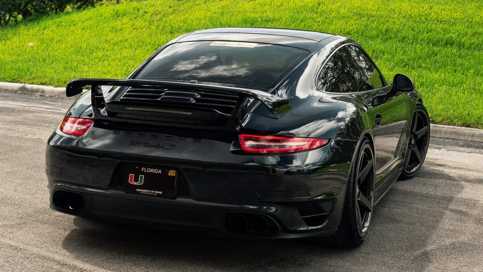 Porsche 991.1 Turbo S | Black | on ANRKY RS5.3C | Satin Black