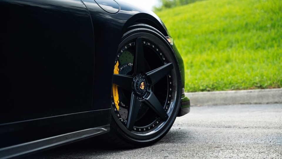 Porsche 991.1 Turbo S | Black | on ANRKY RS5.3C | Satin Black