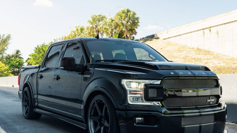 Shelby Ford F150 Super Snake | Agate Black | on ANRKY RS5.3 | Satin Black
