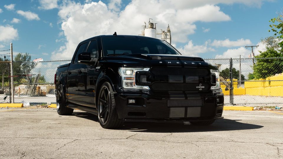 Shelby Ford F150 Super Snake | Agate Black | on ANRKY RS5.3 | Satin Black