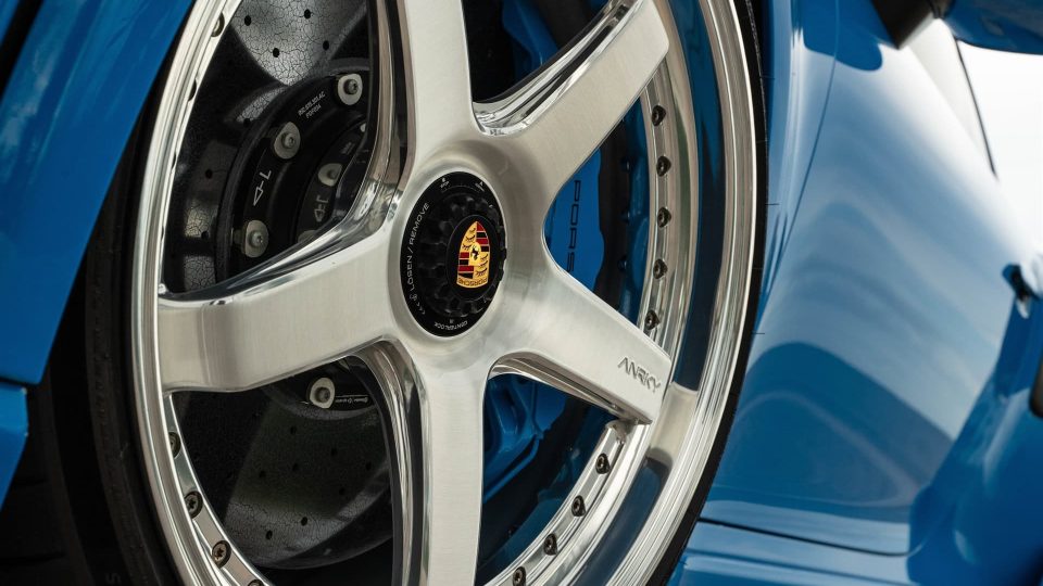 TECHART 992 Turbo S | Riviera Blue | on ANRKY JDX-200 | Brushed Clear Face + Mirror Polished Windows