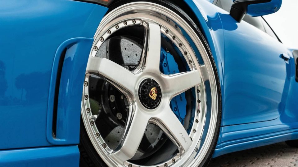 TECHART 992 Turbo S | Riviera Blue | on ANRKY JDX-200 | Brushed Clear Face + Mirror Polished Windows