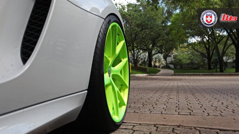 HRE P101 – Satin Monster Green | Audi R8