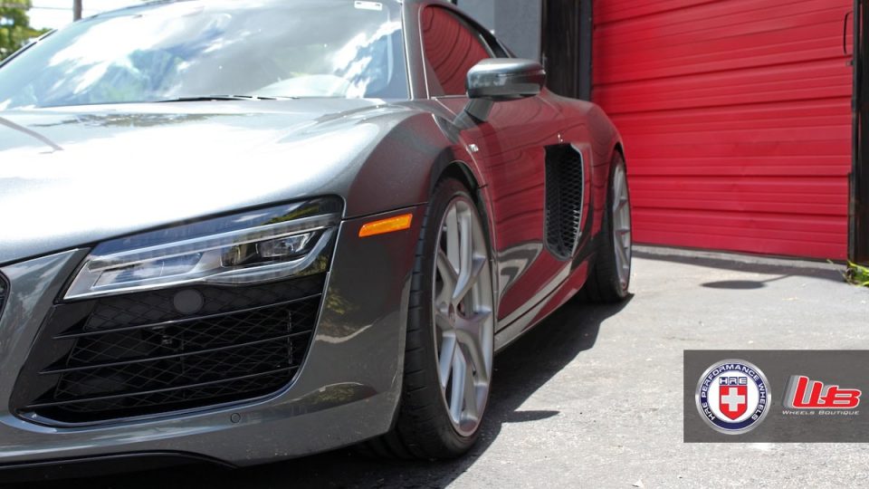 HRE P101 – Titanium | Audi R8
