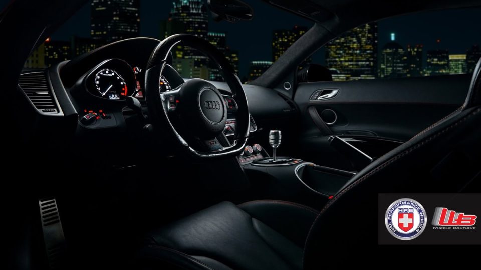 HRE P101 Satin Black | Audi R8