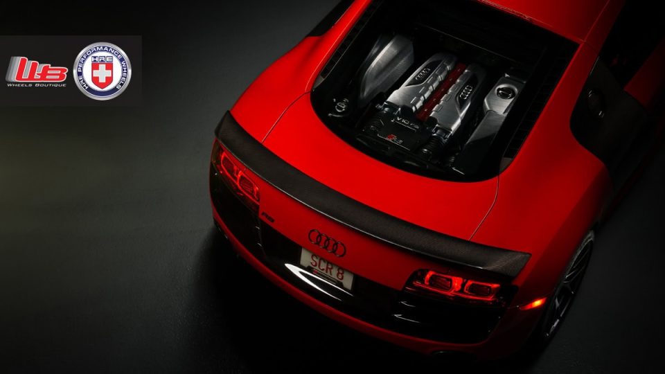 HRE P101 Satin Black | Audi R8