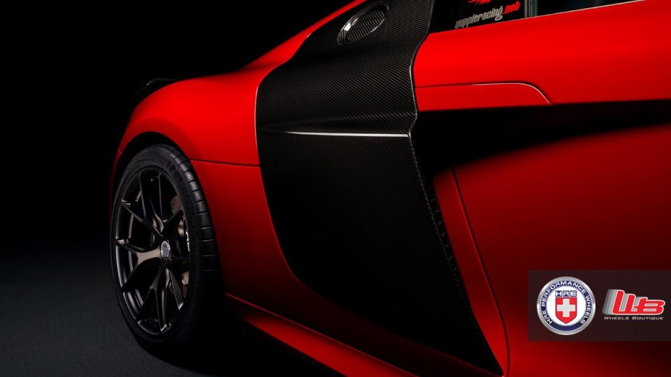 HRE P101 Satin Black | Audi R8