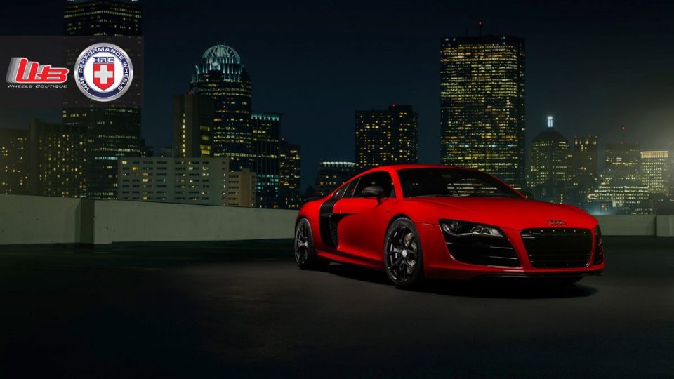 HRE P101 Satin Black | Audi R8