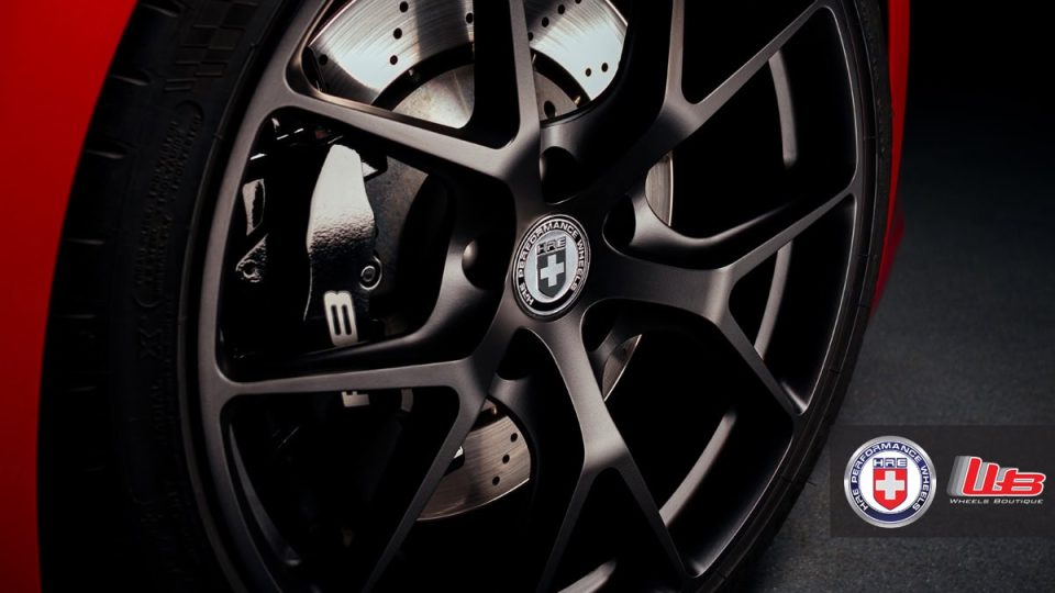 HRE P101 Satin Black | Audi R8