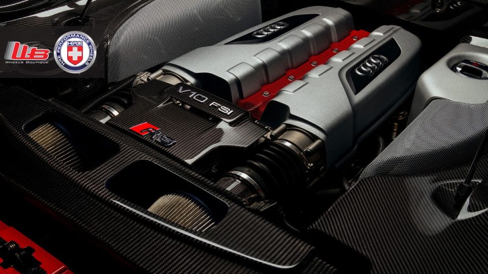 HRE P101 Satin Black | Audi R8