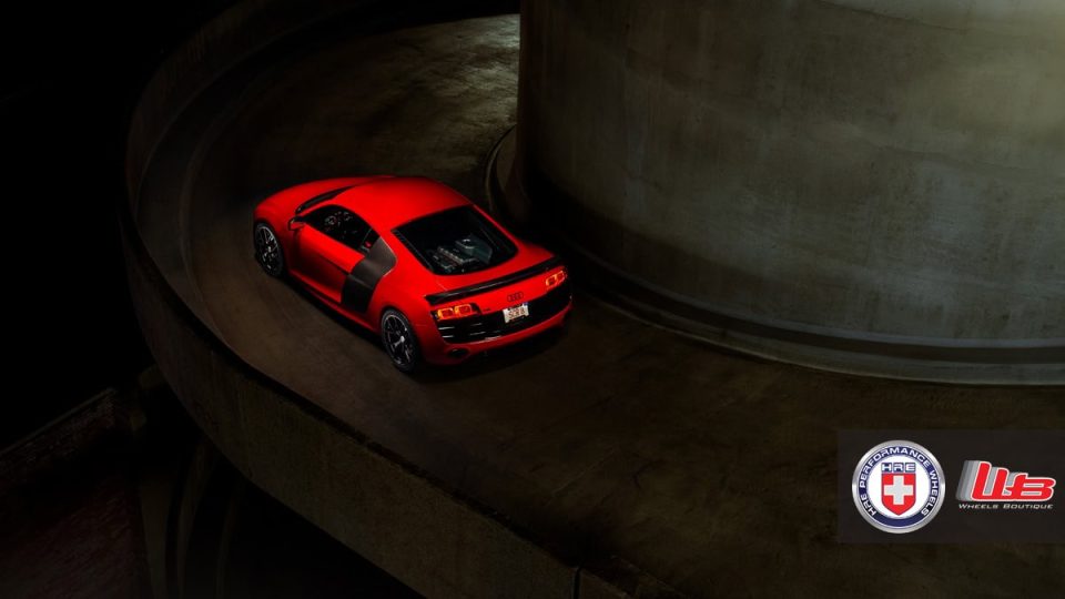 HRE P101 Satin Black | Audi R8