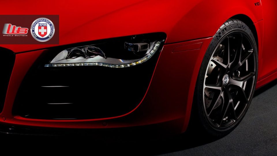 HRE P101 Satin Black | Audi R8