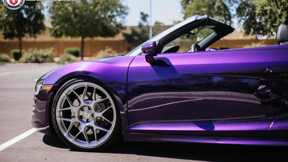 HRE P40SC | Audi R8 Velvet Purple