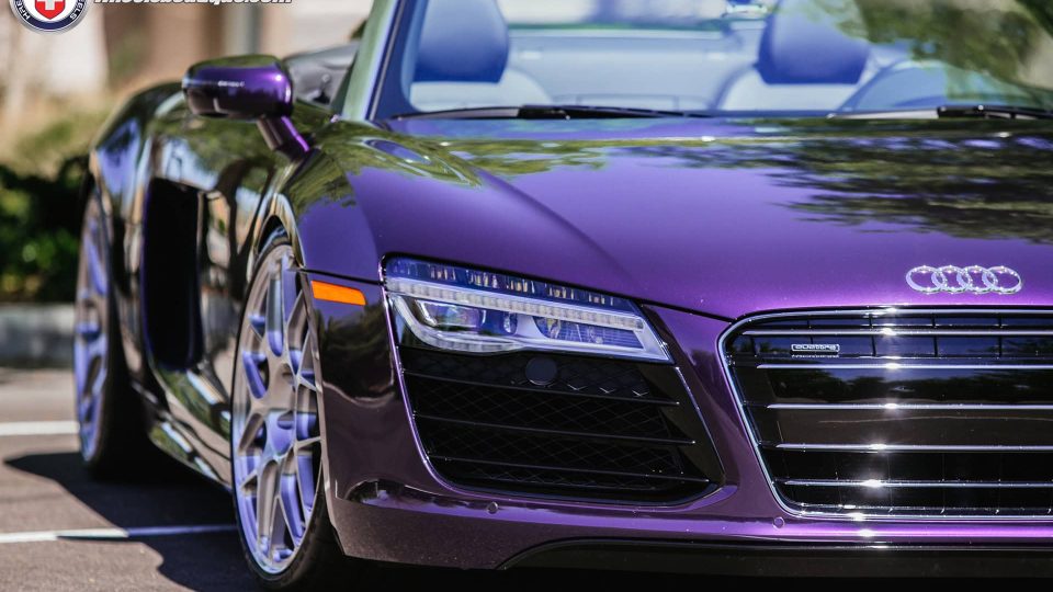 HRE P40SC | Audi R8 Velvet Purple