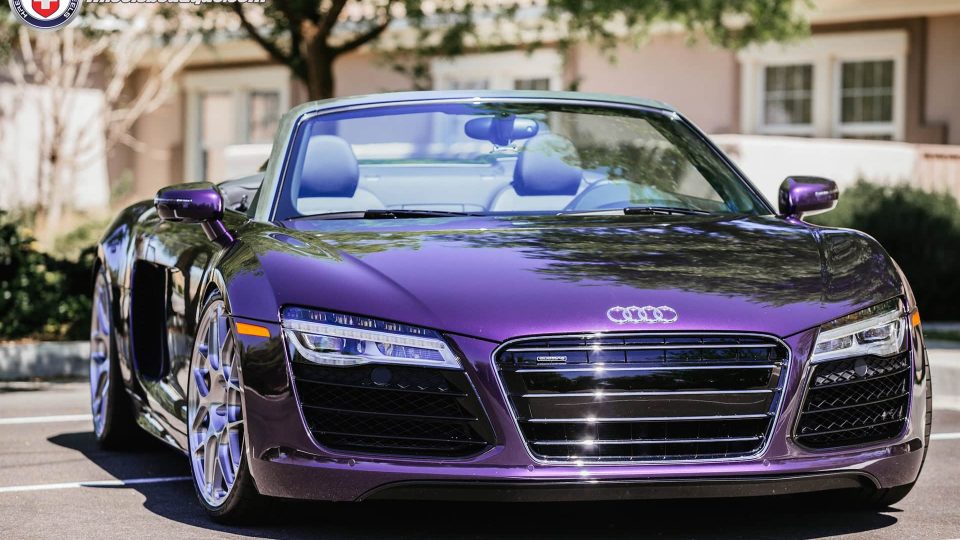 HRE P40SC | Audi R8 Velvet Purple