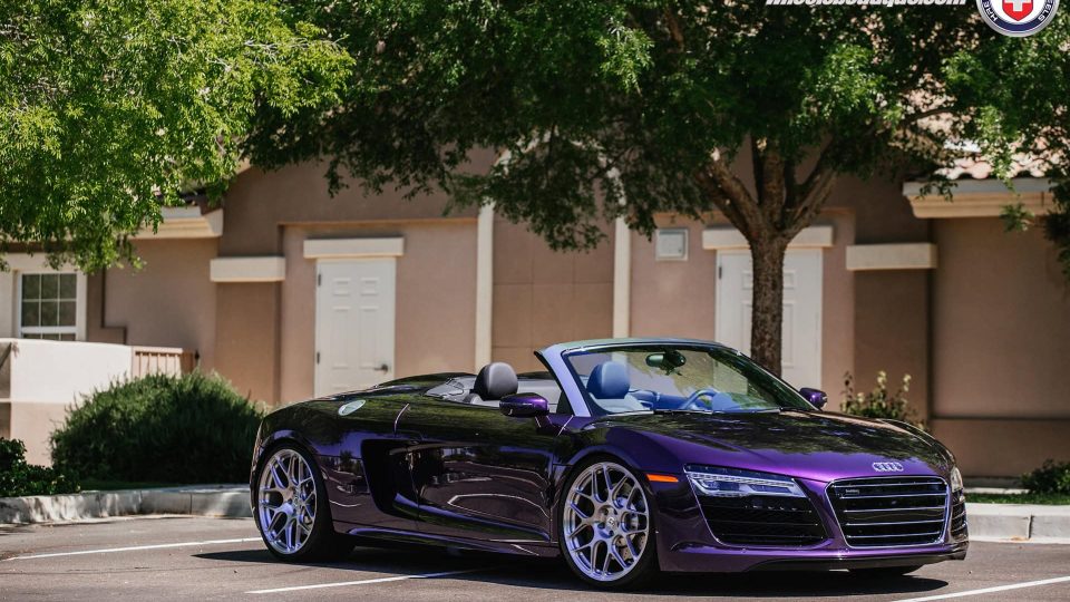HRE P40SC | Audi R8 Velvet Purple