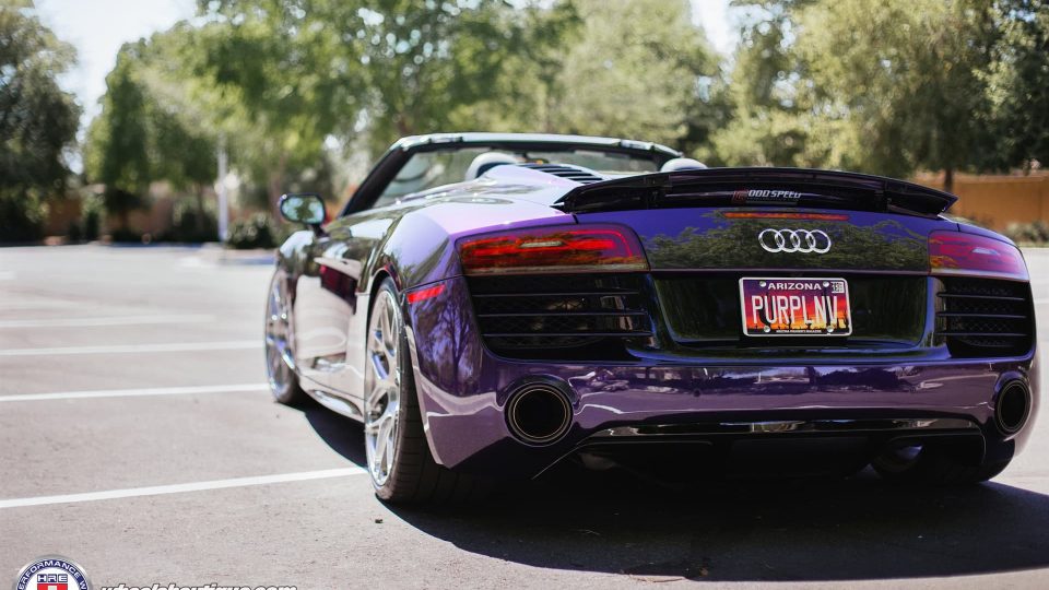 HRE P40SC | Audi R8 Velvet Purple