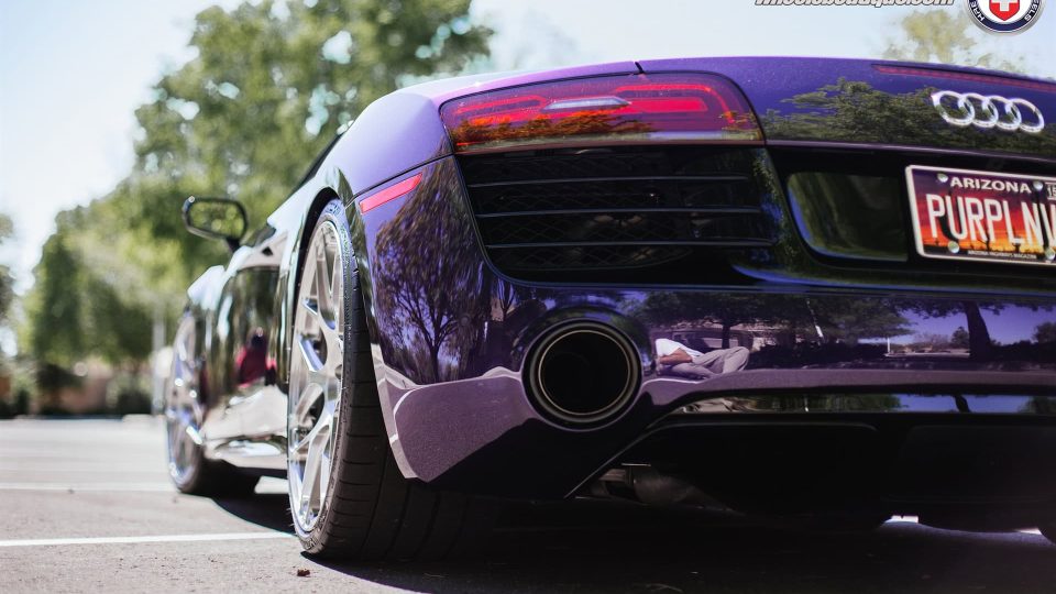 HRE P40SC | Audi R8 Velvet Purple