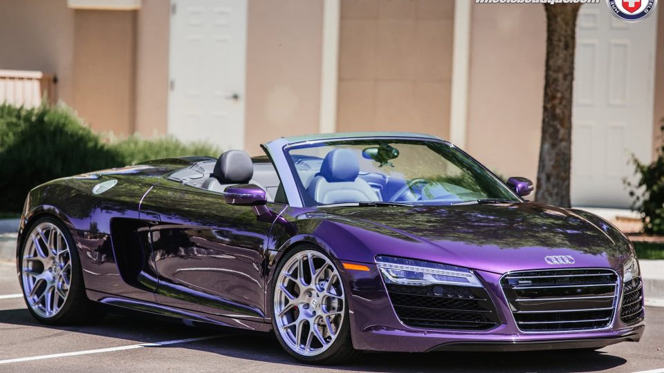 HRE P40SC | Audi R8 Velvet Purple