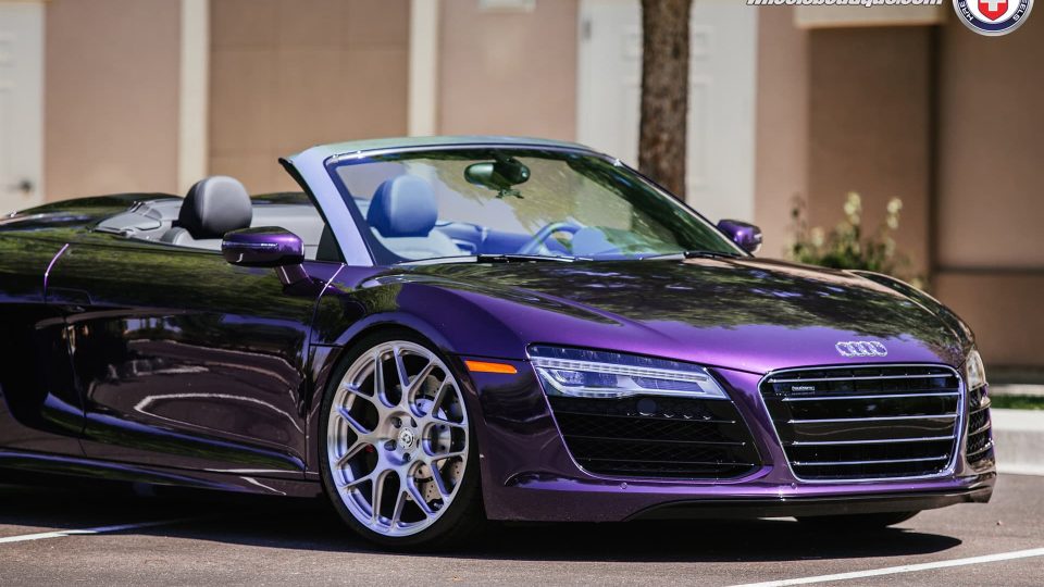 HRE P40SC | Audi R8 Velvet Purple