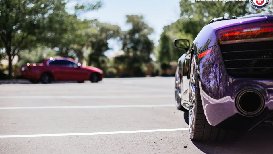 HRE P40SC | Audi R8 Velvet Purple