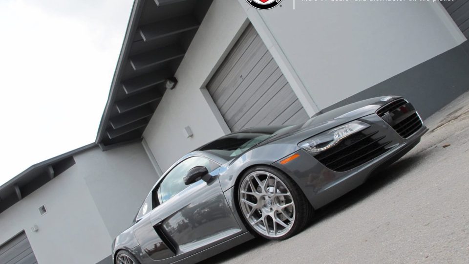 HRE P40SC Conical Rims in brushed silver