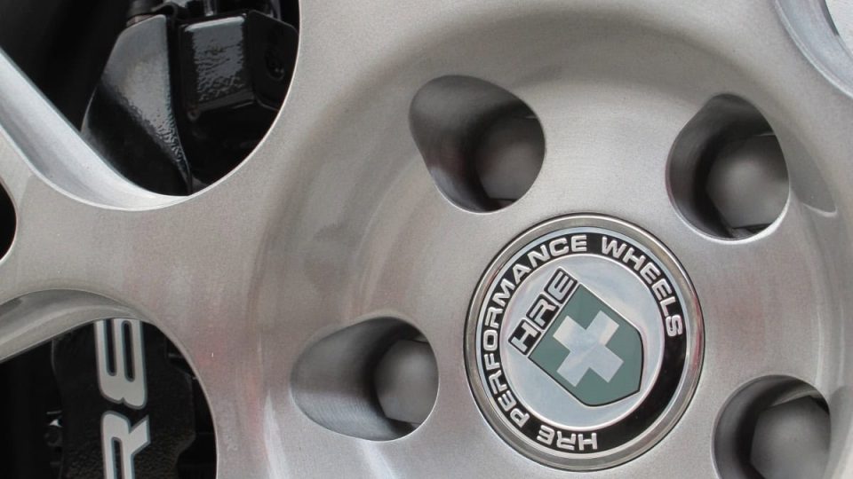 HRE P40SC Conical Rims in brushed silver