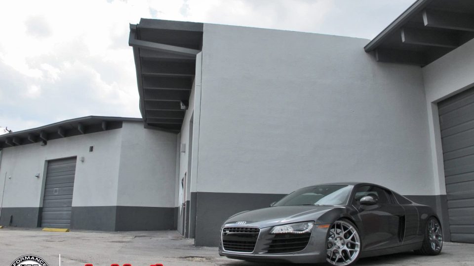 HRE P40SC Conical Rims in brushed silver