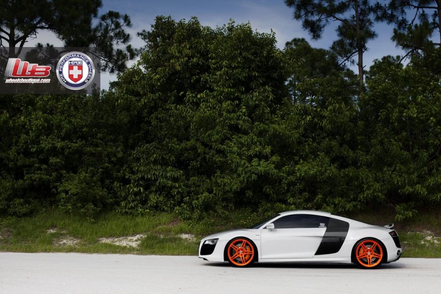HRE P47SC Brushed Orange | Audi R8 | Wheels Boutique