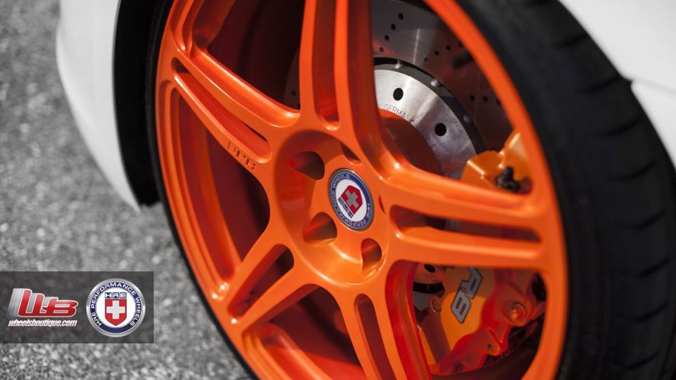 HRE P47SC Brushed Orange | Audi R8