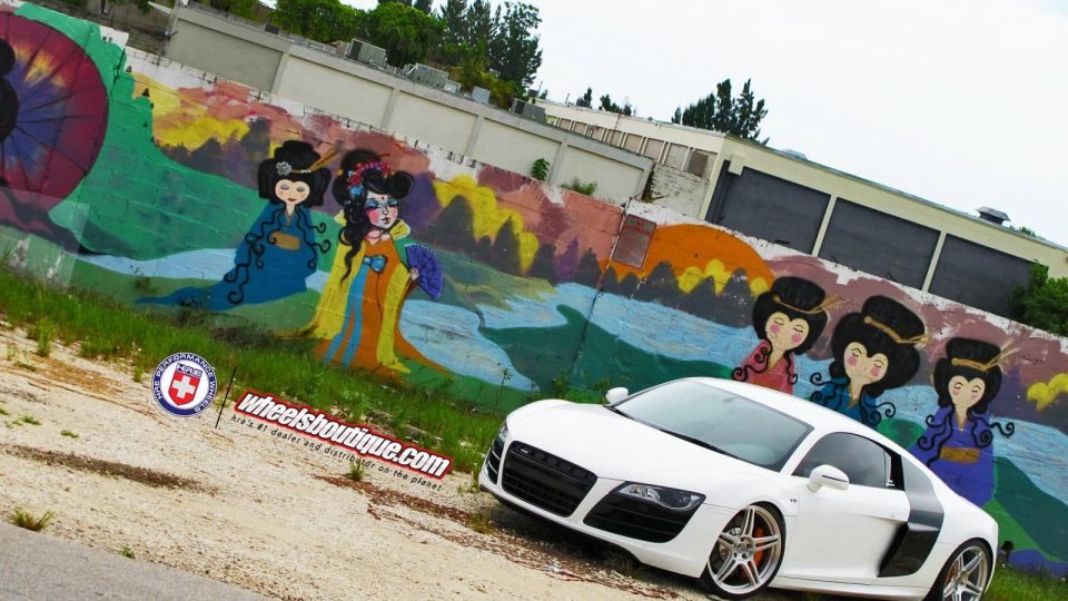 Audi R8 x HRE P47SC