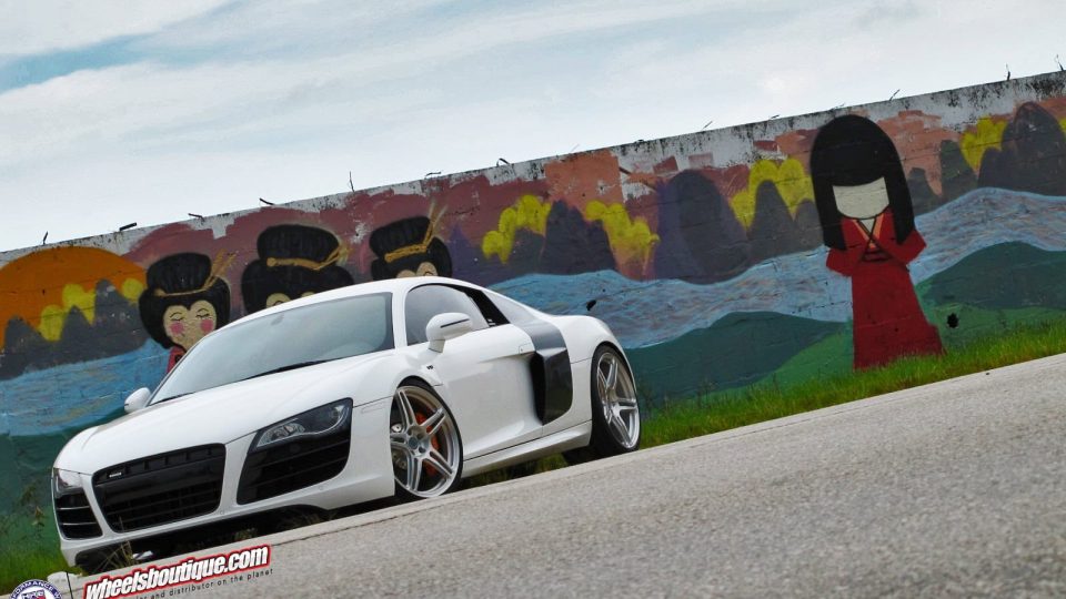 Audi R8 x HRE P47SC