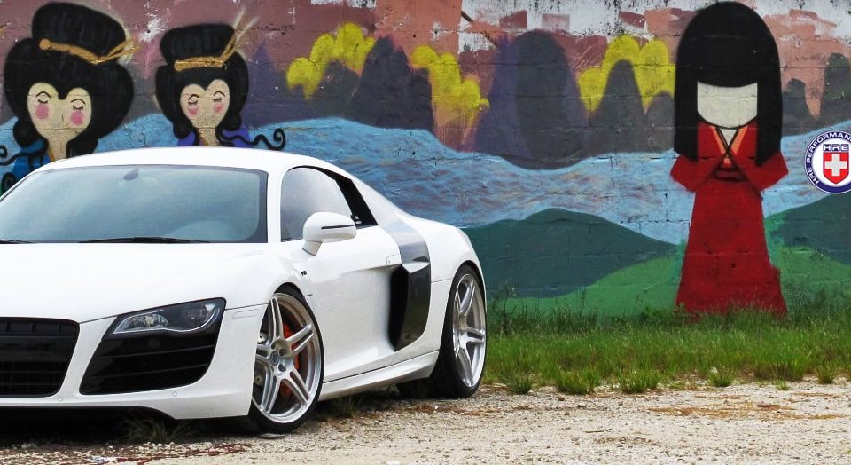 Audi R8 x HRE P47SC