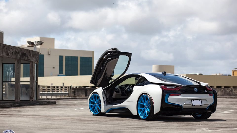 HRE P101 | BMW i8 – White –