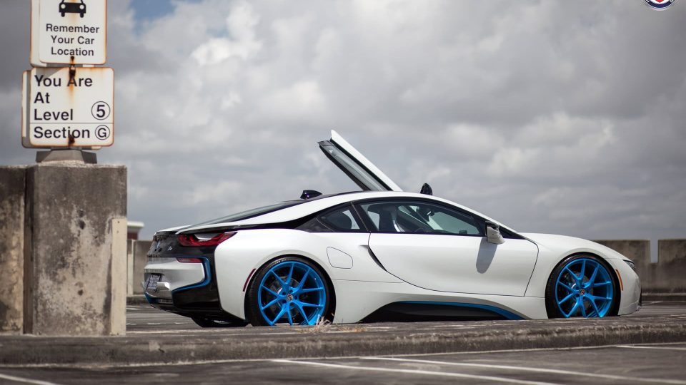 HRE P101 | BMW i8 – White –