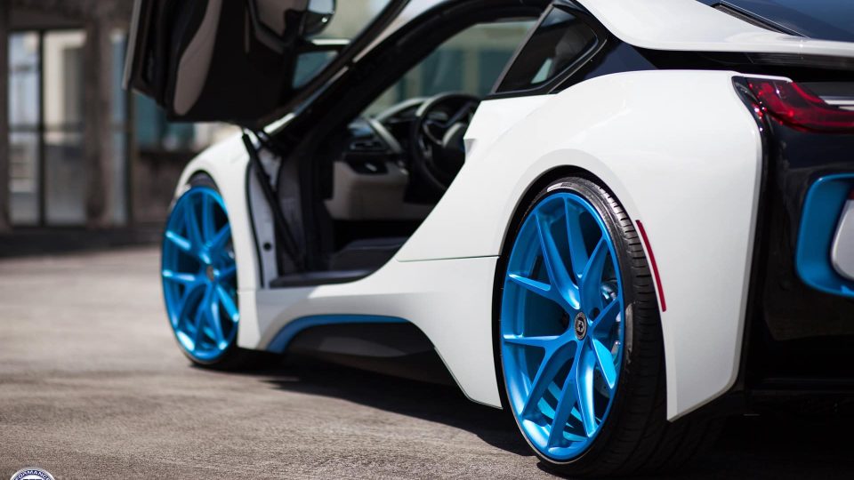 HRE P101 | BMW i8 – White –