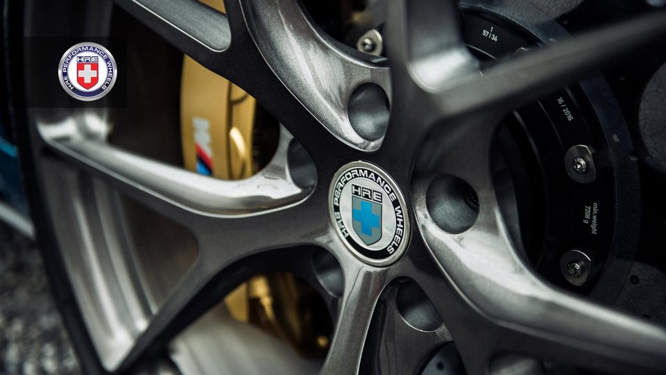 HRE P101 | BMW M3 F80 Atlantis Blue Metallic
