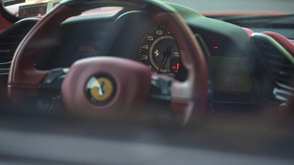 Ferrari 488 Pista | Rosso Corza | on HRE P101 | Brushed Clear