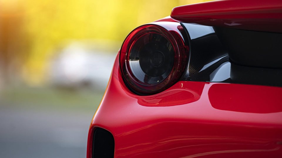 Ferrari 488 Pista | Rosso Corza | on HRE P101 | Brushed Clear