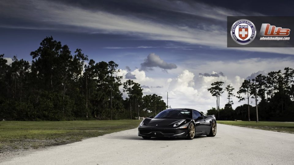 HRE P44SC Satin Titanium Rims | Ferrari 458 Italia