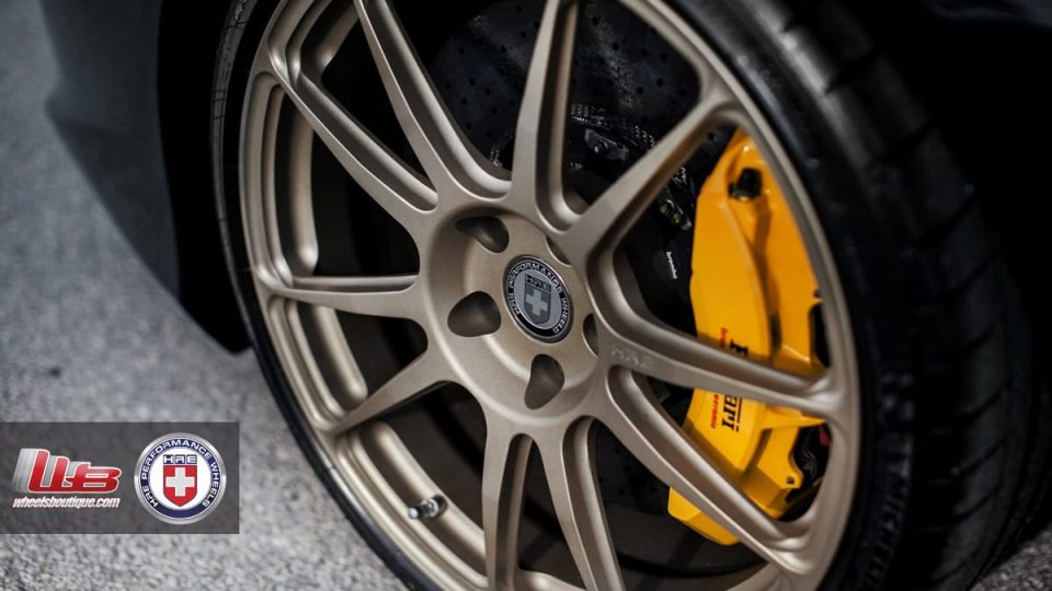 HRE P44SC Satin Titanium Rims | Ferrari 458 Italia
