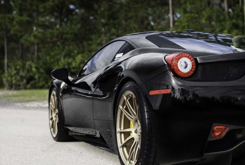 HRE P44SC Satin Titanium Rims | Ferrari 458 Italia