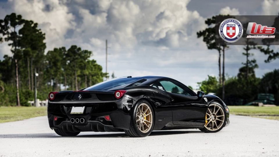 HRE P44SC Satin Titanium Rims | Ferrari 458 Italia