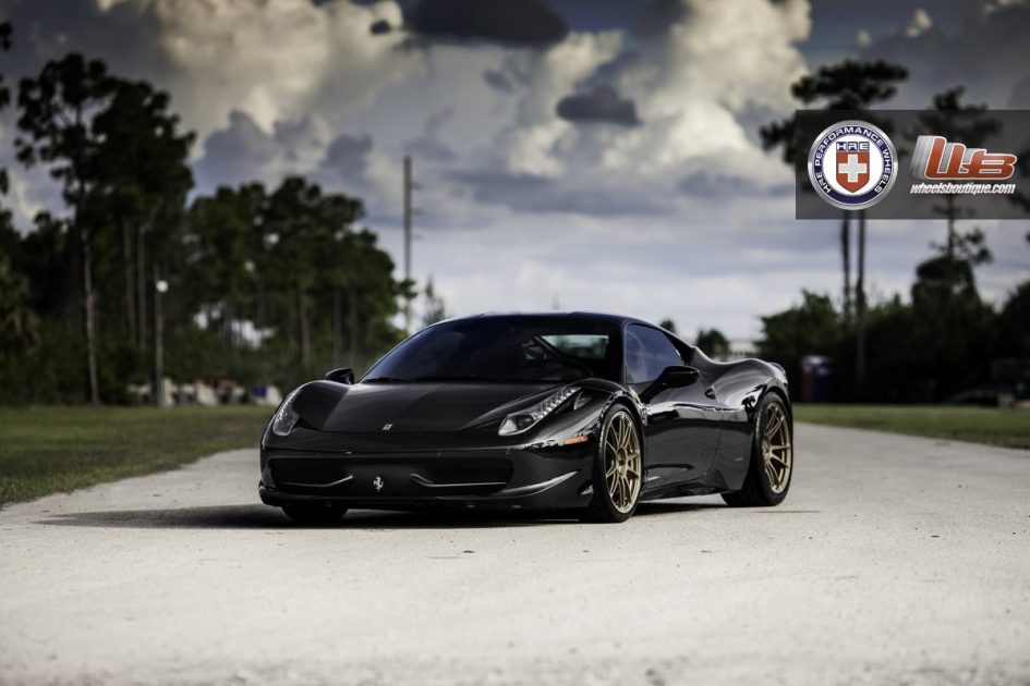 HRE P44SC Satin Titanium Rims | Ferrari 4… | Wheels Boutique