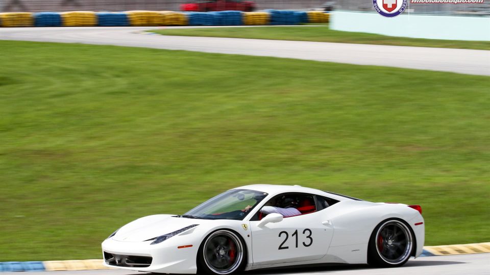 HRE S101 at the Track | Ferrari 458