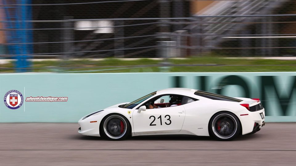 HRE S101 at the Track | Ferrari 458