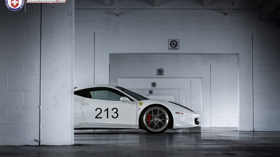 HRE S101 at the Track | Ferrari 458