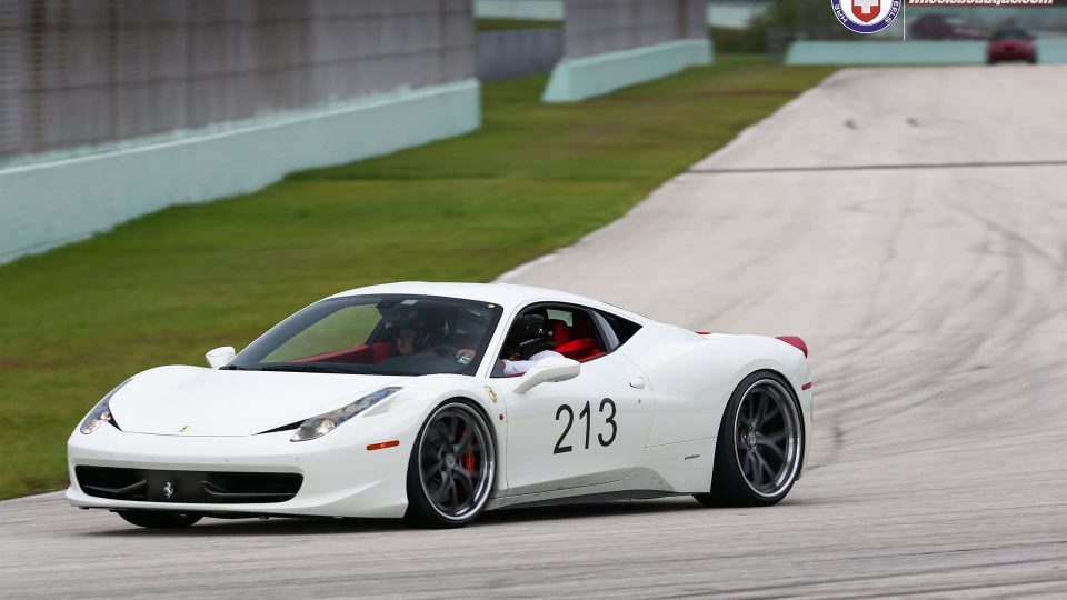 HRE S101 at the Track | Ferrari 458
